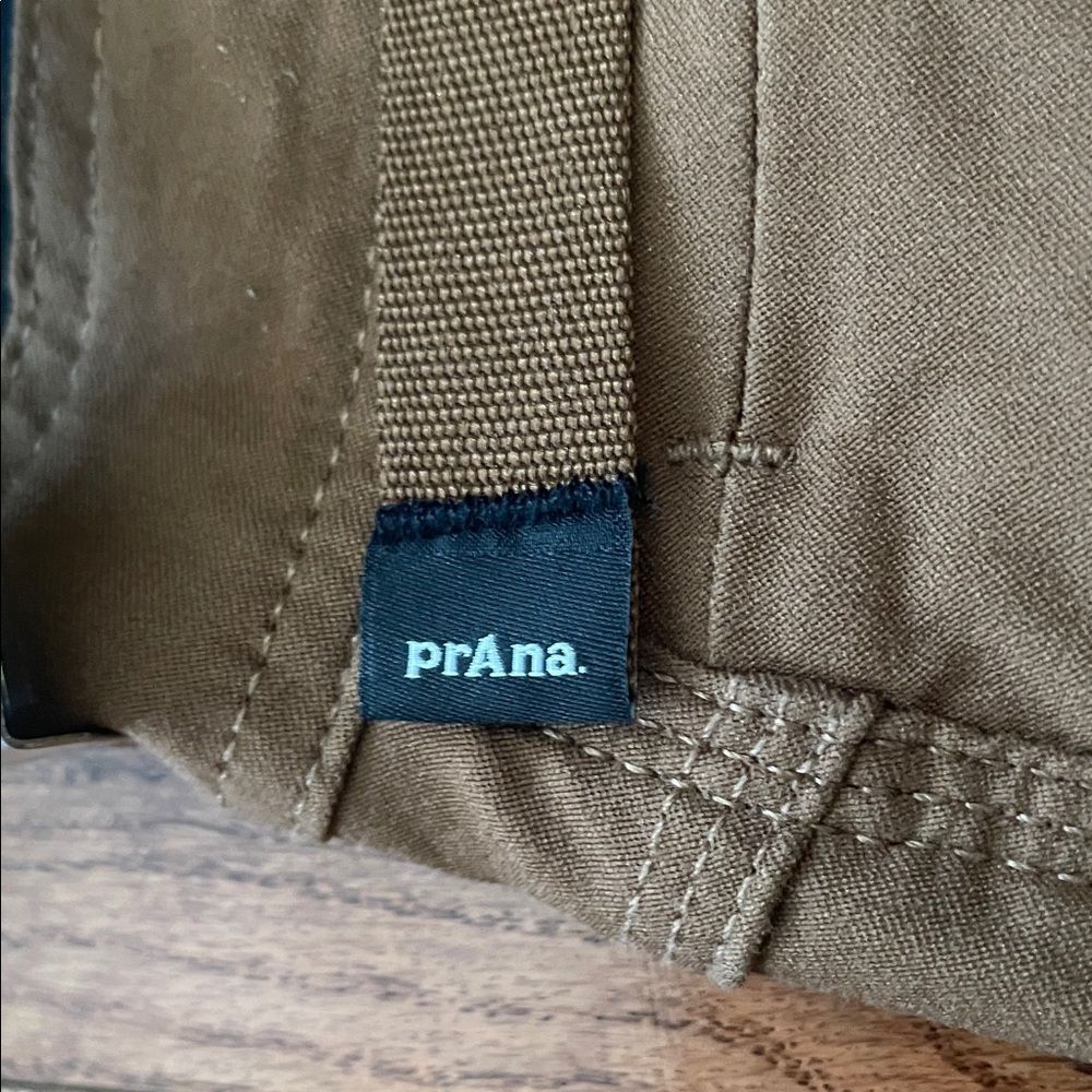 Prana Tan Cargo Slim Fit Pants Men’s Sz 36/30 - Picture 8 of 15